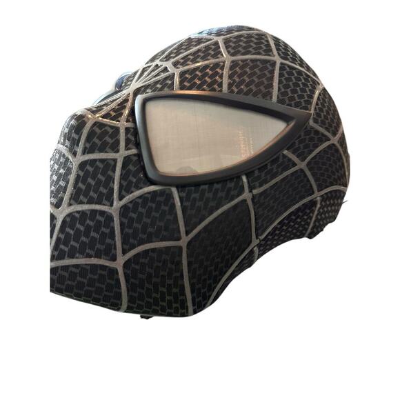 Venom Spiderman Black Helmet Cosplay Spider-man Mask Costume - Picture 10 of 13